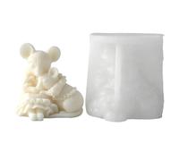 Moule à bougie en Silicone en forme de souris, Design non collant, parfait pour les nouvelles décorations faites à la main et outil créatif de fabrication de bougies cadeaux