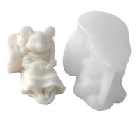 Moule à bougie en Silicone en forme de souris, Design non collant, parfait pour les nouvelles décorations faites à la main et outil créatif de fabrication de bougies cadeaux
