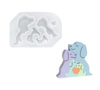 Moule À Bougie En Silicone Forme D'animal Tenant Un Cœur 'amour Pierre De Diffusion Moule 'artisanat Plâtre Pour L'artisanat Fait À La Main Plusieurs Formes 'animaux