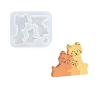 Moule À Bougie En Silicone Forme D'animal Tenant Un Cœur 'amour Pierre De Diffusion Moule 'artisanat Plâtre Pour L'artisanat Fait À La Main Plusieurs Formes 'animaux