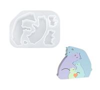 Moule À Bougie En Silicone Forme D'animal Tenant Un Cœur 'amour Pierre De Diffusion Moule 'artisanat Plâtre Pour L'artisanat Fait À La Main Plusieurs Formes 'animaux