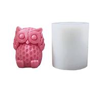 Moule À Bougie En Silicone Hibou Aromathérapie Résine Savon Fait La Main Décoration De Maison Ornements Cuisson Bricolage Moule Résine Époxy Fourniture De Bijoux Faits