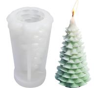 Moule à bougie en silicone Moule à savon, Sapin de Noël, 109 x 65 mm, 78 ml