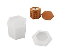 Moule à bougie en silicone - Moules flexibles en verre - Boîte de rangement souple