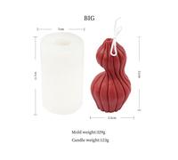 Moule À Bougie En Silicone Pour Bouteille De Parfum, Moule En Résine Pour Décoration De Gourde, Artisanat D'aromathérapie, Ornements Artistiques Pour La Maison, Offre Spéciale