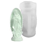 Moule à bougie en silicone pour fille en prière, résistant à la, facile à retirer, polyvalent pour la fabrication de savon artisanal, beau d ' ornement, moule à bougie fait à la main