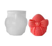 Moule à bougie en silicone pour œufs de Pâques avec nœud pour aromathérapie | Moule à pierre parfumée pour aromathérapie, maison, style maison de campagne