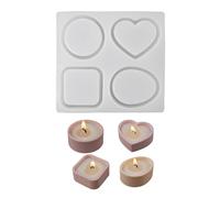 Moule à bougie en silicone robuste, Basic shape | Designs de Noël à la mode pour créer des bougies uniques et des décorations d ' intérieur, pratiques pour un usage