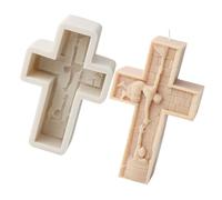 Moule À Bougie En Silicone Thème Religieux Moules Uniques Faits La Main Décoration De Maison Texture En Silicone Pour Fabrication Main Moule Unique