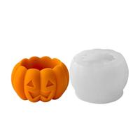 Moule à Bougie Halloween | Forme à Bougies | Moule en résine époxy | pour les artistes, les professeurs d'art, les amateurs, les amateurs d'artisanat, le plâtre de ciment, la maison de vacances, l'ate