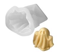 Moule à bougie Halloween - silicone fantôme, moule fantomatique | Moule de fonte de créative lourde, figure de gypse détaillée premium pour la décoration gothique, projets vacan