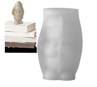 Moule À Bougie Lapin,Moule en Silicone 3D pour Lapin en Plâtre, À Savon Artisanal | Pour Artisans Ateliers Créatifs Enseignants Événements Thématiques Passionnés Loisirs Créatifs