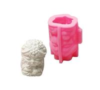 Moule à bougie Loulan Princesse Pansements en silicone Ornement Ciment Résine époxy