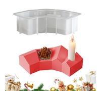 Moule à bougie maison, réutilisable, doux, facile à décoller, lisse, pour le bricolage - Moules en résine époxy pour la famille, les amis, les amateurs de maison, les bougies et les savons