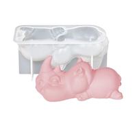 Moule à bougie | Moule à bougie 3D en forme d'animal mignon réutilisable en époxy pour travaux manuels pour la fabrication de pâtisseries d' , famille, fête des mères, amis