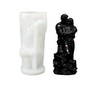 Moule À Bougie Pour Couples,Moule Body Art de Qualité Alimentaire | à Bougie en Silicone Portrait de Couple - Pour Loisirs Créatifs DIY Décoration Parfumée Saint Valentin