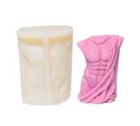 Moule à bougie pour le corps féminin, forme du corps pour la fabrication de bougies | Formes du corps féminin | Forme de corps en silicone unique, forme humaine ronde, moules à bougies créatives moule