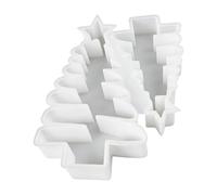 Moule à bougie sapin de Noël en silicone Moulage en plâtre DIY déco de | Coulage Déco Table pour Débutants, Profs d'Art, Loisirs Créatifs, Maison, Appartement, Ateliers,