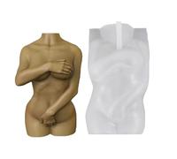 Moule à bougie - Silicone de qualité alimentaire | Statue faisant des moules en résine décorant Molda | Moule résistant à la chaleur pour les bougies de bricolage, l'artisanat et les projets de décora