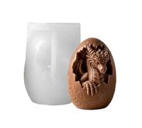 Moule À Bougie Œuf De Dragon Création 3D Dragon en Résine et Argile