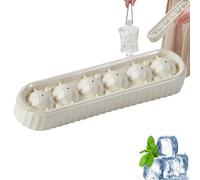 Moule à boule de glace, moule à glaçons en forme de diamant pour congélateur, réutilisable, protection anti-fuite, bol d'aide de cuisine pour vin, bourbon, jus, café, bière, cocktail, maison