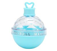 Moule à boule de glace sphère moules à boule de glace rond fabricant de moules à glace fond souple conception pratique pour le vin café thé aux fruits TPE comme matériau 6 cm 2,36 (Bleue)