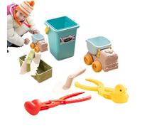Moule à boule de neige, moule à neige, moule à bloc de neige, pince à boule de neige, jouet de sable, jeu de neige, outils de bataille de boules de neige, outils de moulage de boule de neige, outil de