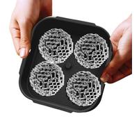 Moule à boule en silicone - 3 D - Bac à glace Safe Easy Release - Moule à chocolat - Moule à dessert vanille - Cuisine - Pudding aux fruits - Congélateur - Accessoire ménage - Boissons créatives