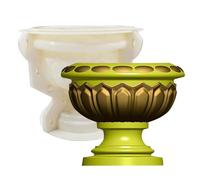 Moule à boules de fleurs, colonne romaine européenne, lampe, modèle architectural de boule ronde, boules, produits en ciment, moule pour pot de fleurs