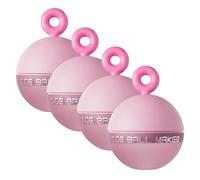 Moule à boules de glace 6,5 cm réutilisable non adhésif 4 pièces | Moule à glace pour cocktail pour boissons alcoolisées, bière, café, rafraîchissements, camping