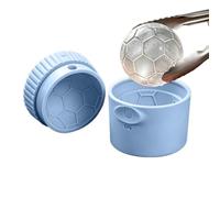 Moule à boules de glace,moule à boules de glace | Plateau de congélation en forme de football en silicone | Grand Moule Boule De Glace | pour Whisky Cocktails Bourbon Vin Café Bière Jus Lait Eau Maiso