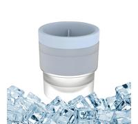 Moule à Boules de Glace - Pour Whisky et Boissons - Sphère de Glace à Fusion Lente pour Whisky, Boissons, Maison, Voyage, Café, Facile à Utiliser