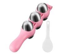 Moule à boules de riz - Outil de façonnage de sushis, machine à boules de riz bentoo, moule à sushis en acier inoxydable 304 | Pagaie de décoration de riz pour sushis, cuisine maison, repas bentoo