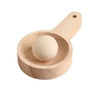 Moule à boulettes de peau - Presse ronde en bois, outil de fabrication de chignons empanada | Aplatisseur de pâte manuel pour la cuisine à domicile