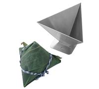 Moule à boulettes de riz en acier inoxydable, moule Zongzi | Moule alimentaire chinois pour les vacances - Accessoire de cuisine durable et facile à utiliser pour la préparation du bateau dragon