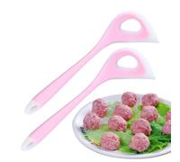 Moule à boulettes de viande - Moule à boulettes de viande en silicone anti-adhésif - Moule à boulettes de viande, cuillère à boules de poisson pour casserole chaude, pâte à biscuits ou sorbet à