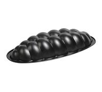 Moule à brioche tressée - KAISER - Anti-adhérent - Noir - 38x17x6cm