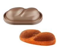 Tefal Creabake Set de 3 moules a petite torsade J308S304