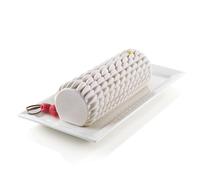Moule à buche 3D quenelle en silicone Silikomart