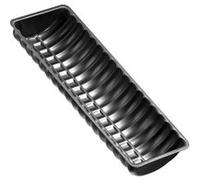 Moule à bûche de Noël 32 x 12,5 cm Zenker Black Metallic Noir G