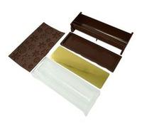 Zenker 684286 Moule ? B?Che ? Relief Flocons De Neige, Moule ? B?Che De No?L, Kit De R?Alisation De B?Che De No?L, Plastique, Silicone, 30x8x6,5cm