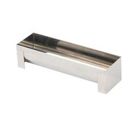 Moule à bûche en U tout inox - 300 mm