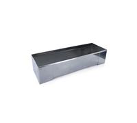 Moule à Bûche Métal "Rectangle" 31cm Argent