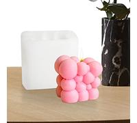 Moule à bulles 3D | Moule à bougie en forme de bulle irrégulière en silicone,Boules superposées Moule d'ornement de savon fait à la main Moule d'artisanat bricolage Fabrication de Delr