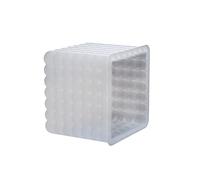 Moule à bulles en silicone époxy pour moulage de résine, décoration d'intérieur, décoration en silicone, pilier, cœur, cire de soja de Noël