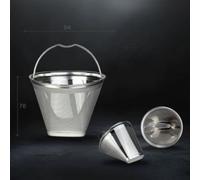 Moule à café en acier inoxydable pour infusion manuelle (petit) | Conique pour la structure, débit d'eau uniforme, extraction équilibrée, infusion manuelle, arôme frais