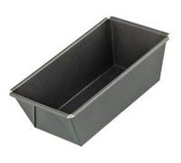 Zenker 7684 Mini moule à cake, moule à brioche, moule à cake, moule à gâteau, Acier inoxydable, Noir, 16 x 8,5 x 5,5 cm