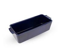 Peugeot Appolia Moule à cake, Avec anses, Matière : Céramique, Couleur : Bleu profond, Taille : 31 cm, 60534