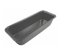 De Buyer Moule à cake en acier antiadhésif 26 x 10 x 6,3 cm Noir