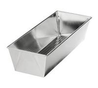 Moule à cake, en fer blanc, 1,7 litre, argent